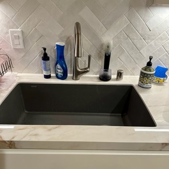 SurfaceTopia Stone Countertops & Tile - Perfect countertop measurements for our new kitchen sink. - Countertop Installation Near Me - San Mateo, California
