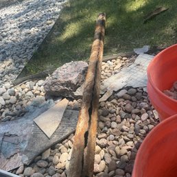 This is cast iron pulled out today. Why didn't they see this?!!!! This is cast iron pulled out today. Why didn't they see this?!!!!