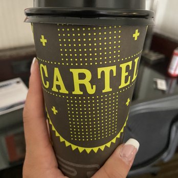 Cartel Roasting - Dirty chai with almond milk, 16 ounce - Coffee & Tea Near Me - Phoenix, Arizona