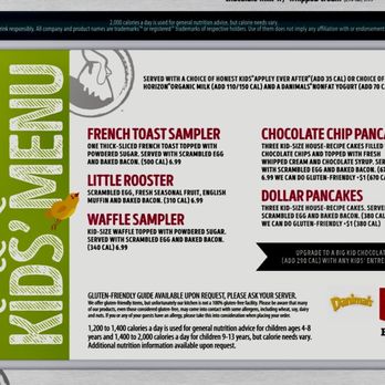 Another Broken Egg Cafe - Menu from website 2/2022 #UpCloseSavor XP - American Near Me - Columbus, Ohio