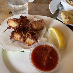 Bacon scallops