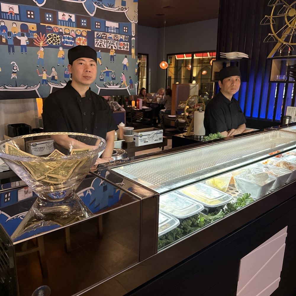 Lotus Restaurant - Our Sushi Chef's. Thank you food was delicious! - Chinese Near Me - Farmingdale, New York Lotus Restaurant - Our Sushi Chef's. Thank you food was delicious! - Chinese Near Me - Farmingdale, New York