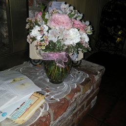 This is what $110 dollars got me at this flower shop for Valentine's day for my mom. I can't believe what a rip off. This is what $110 dollars got me at this flower shop for Valentine's day for my mom. I can't believe what a rip off.