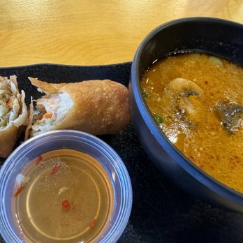 Thai Zapp Thai & Ramen - egg roll and soup - Thai Near Me - Flowood, Mississippi Thai Zapp Thai & Ramen - egg roll and soup - Thai Near Me - Flowood, Mississippi