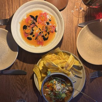 Brasero - Tuna & Shrimp/Crab Ceviche - Latin American Near Me - Chicago, Illinois