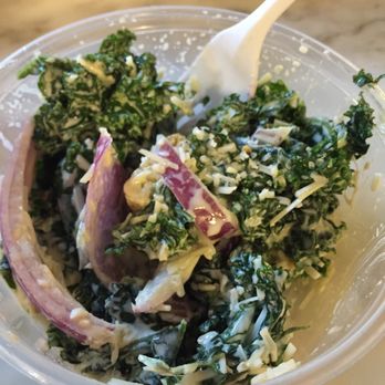 Michou - Kale caeser drowning in dressing and cheese. - Delis Near Me - Seattle, Washington