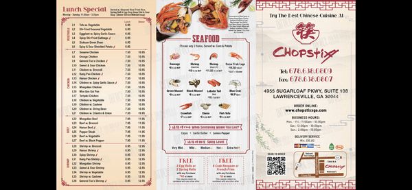 Menu photo 2 Chopstixx Lawrenceville, GA