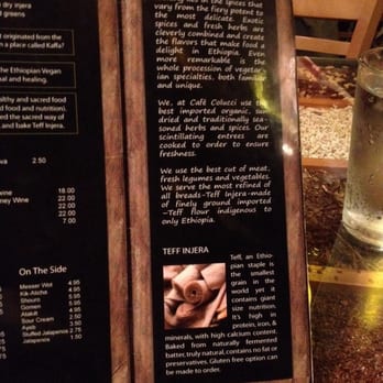 Cafe Colucci - Ethiopian Near Me - Oakland, California