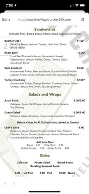 Menu photo 5 The Village Butcher Modesto, CA Menu photo 5 The Village Butcher Modesto, CA
