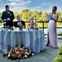 Piccirillo's Florist - Bud vases and flower display for ceremony/reception