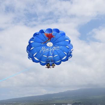 UFO Parasail - Me & Dennis up in the sail! So much fun. - Fishing Near Me - Kailua-Kona, Hawaii UFO Parasail - Me & Dennis up in the sail! So much fun. - Fishing Near Me - Kailua-Kona, Hawaii