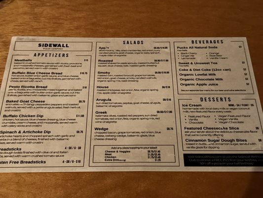 Sidewall Pizza Company by null