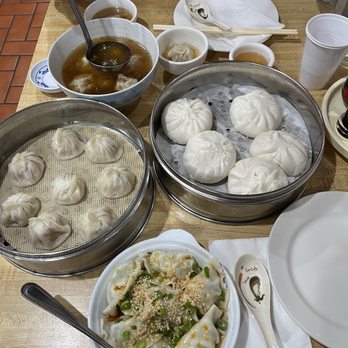 Shanghai Dumpling King - Spicy shrimp dumplings with chives, steamed pork buns, soup dumplings, and Shanghai style wanton soup. - Dim Sum Near Me - San Francisco, California