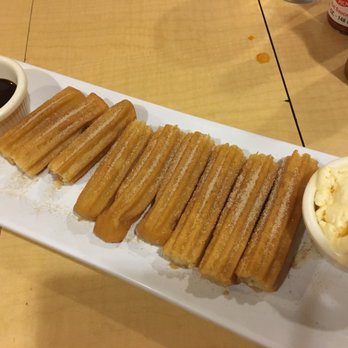 El Sinaloense - Churros (Served w/Chocolate Sauce & Vanilla Ice Cream) - Seafood Near Me - San Mateo, California