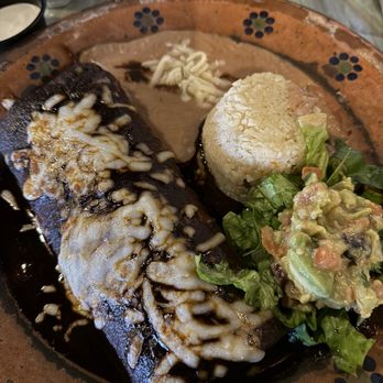 La Santisima - Chicken Mole Burrito - Mexican Near Me - Phoenix, Arizona