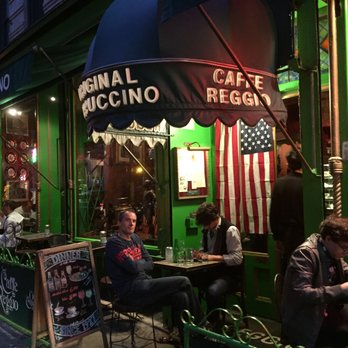 Caffe Reggio - Front of the cafe on MacDougal Street - Italian Near Me - New York, New York Caffe Reggio - Front of the cafe on MacDougal Street - Italian Near Me - New York, New York
