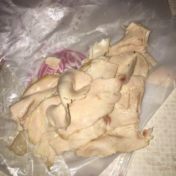 Big Y - Brown discolored meat thrown in a bag... won't be back - Grocery Near Me - Easton, Massachusetts