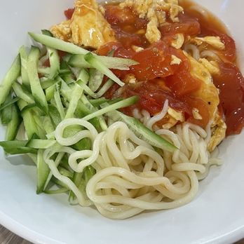 3 He Noodles - Tomato egg noodle - Chinese Near Me - Temple City, California 3 He Noodles - Tomato egg noodle - Chinese Near Me - Temple City, California