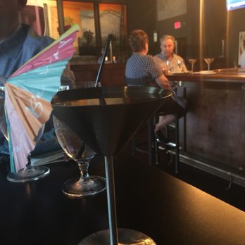 Frederick's Bistro - Dirty martini, umbrella is mine! - French Near Me - San Antonio, Texas