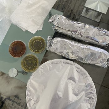 Taqueria Los Mexicanos - 2 Skinny breakfast burritos and a tripa taco - Mexican Near Me - Antioch, California Taqueria Los Mexicanos - 2 Skinny breakfast burritos and a tripa taco - Mexican Near Me - Antioch, California