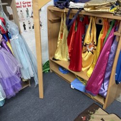 Westchester Parents Nursery School - The school has a wonderful drama area with costumes for kids to play with.