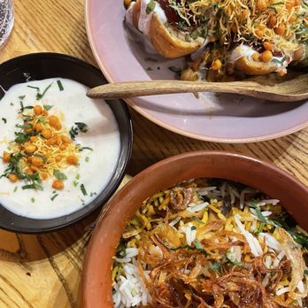 Pink Saffron - Khasta Samosa and dum biryanis chicken - Indian Near Me - Arlington, Virginia