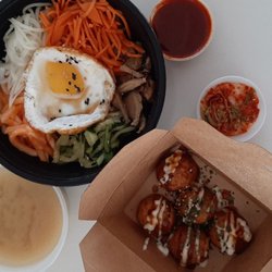 Corrilla - Bibimbap and Takoyaki