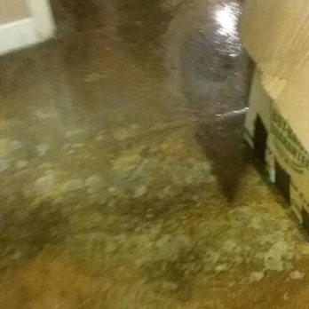 Roswell Historic Hall - Wet floor, again. It flooded like this all night. - Venues & Event Spaces Near Me - Roswell, Georgia