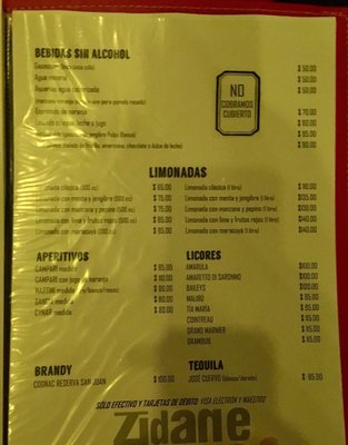Menu photo 7 Zidane Buenos Aires, C