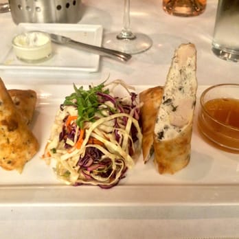 Le Bistro - French Crepe Veal Sweetbread Eggrolls - French Near Me - Houston, Texas