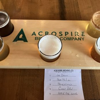 Acrospire Brewing Company - Flight - Breweries Near Me - Glenshaw, Pennsylvania