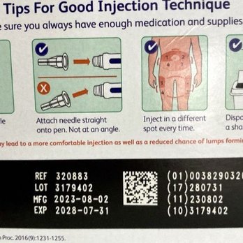 Embecta - Instructions a must read. First time I had a problem with my daily injection. 01/03/25 - Medical Supplies Near Me - Parsippany, New Jersey