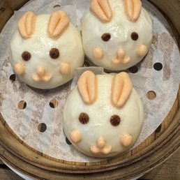 Steamed animal bao
