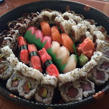 Sushi Corner - Sushi platter for 3-4 with our substitutions for 2x Spicy Tuna - Sushi Bars Near Me - Miami, Florida