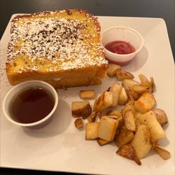 Christine's Cafe & Gourmet Coffee - Khalua French toast w/potatoes