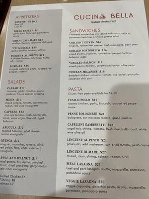 Menu photo 8 Cucina Bella Denver, CO Menu photo 8 Cucina Bella Denver, CO