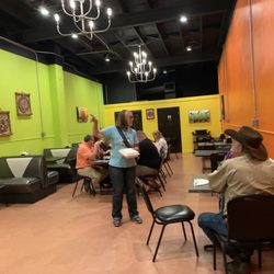 Jaguar Grill & Cafe - Colorful dining area