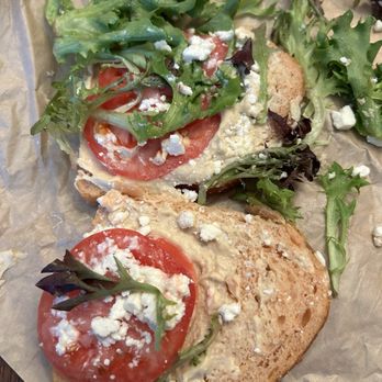 Panera Bread - Mediterranean Veggie Sandwich... not what was pictured or ordered. - Sandwiches Near Me - High Point, North Carolina Panera Bread - Mediterranean Veggie Sandwich... not what was pictured or ordered. - Sandwiches Near Me - High Point, North Carolina