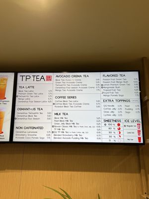 Menu photo 8 TP TEA Las Vegas, NV Menu photo 8 TP TEA Las Vegas, NV
