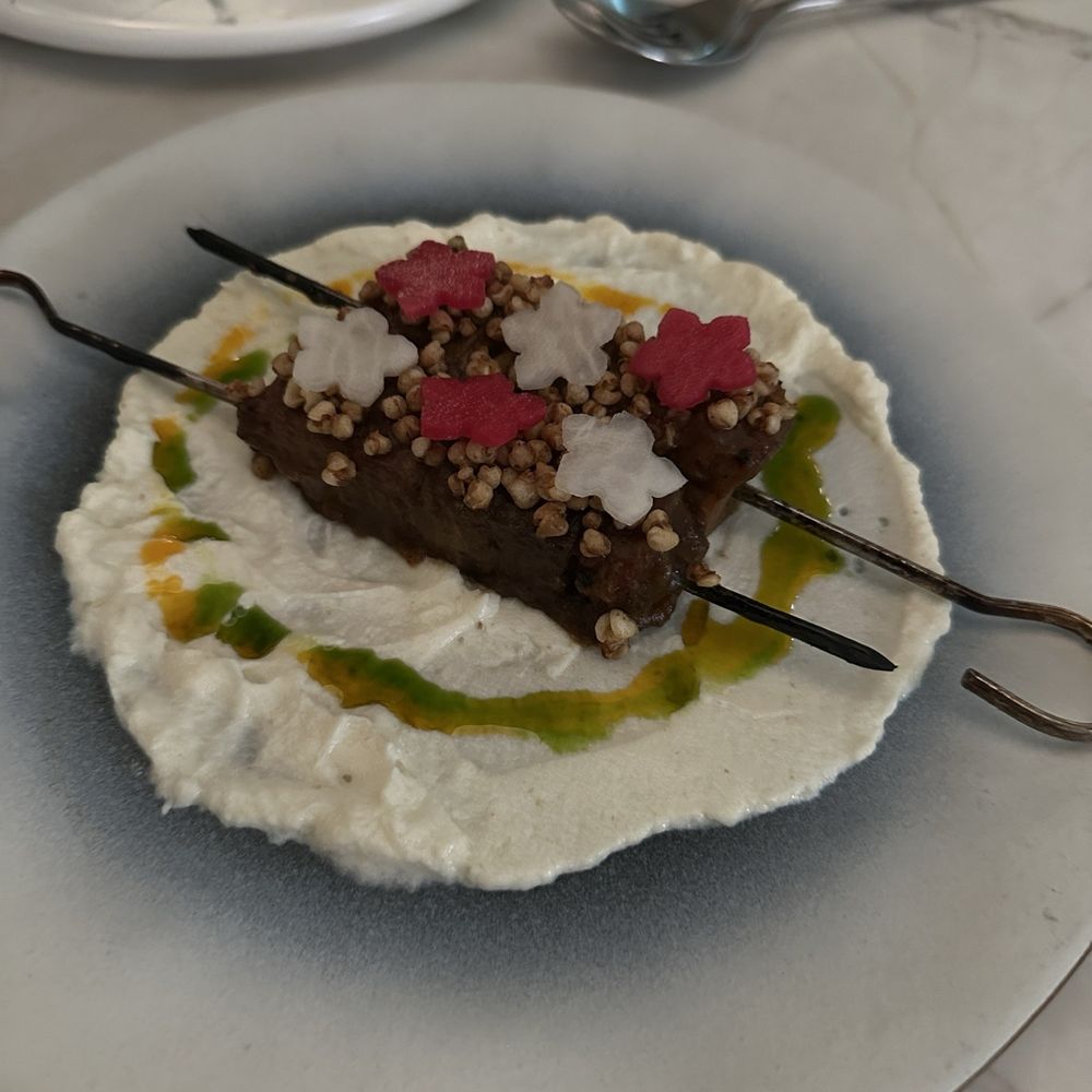 Elem Vancouver - Lamb skewers - Canadian (New) Near Me - Vancouver, British Columbia