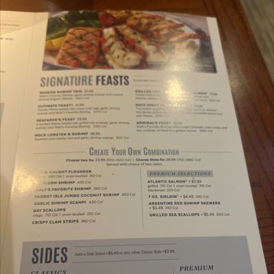 Menu photo 4 Red Lobster Matteson, IL