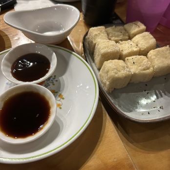 Kamamarui Ramen & Don - Agedashi Tofu (9pcs) with sauce on the side - Sushi Bars Near Me - Burnaby, British Columbia