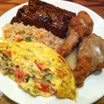 Harvest Dining Hall - my first plate... - American Near Me - Brooks, California Harvest Dining Hall - my first plate... - American Near Me - Brooks, California