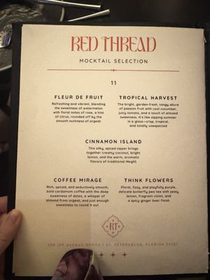 Menu photo 8 Red Thread St. Petersburg, FL