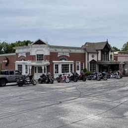 Exterior outside entrance of Eureka Springs Harley-Davidson - Store front - Eureka Springs, Arkansas Exterior outside entrance of Eureka Springs Harley-Davidson - Store front - Eureka Springs, Arkansas
