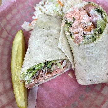 Olde Heritage Tavern - Salmon Blt Wrap - Sports Bars Near Me - Lenox, Massachusetts