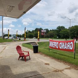 Smoke Shak on Wheels - Entrance-Look for the BBQ flags
