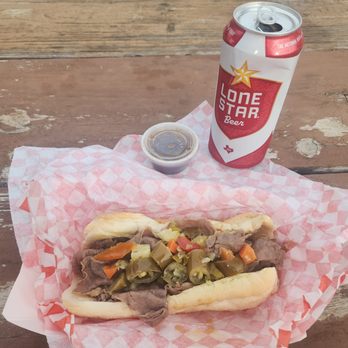 Midway Dogs - Italian Beef! - Food Trucks Near Me - Austin , Texas