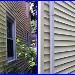 Diversified Exterior Services - Lincoln IL home sparkling after hiring our exterior services to get the job done.