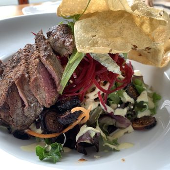 Bridgemans Bistro - Black & Blue Steak Salad - Wine Bars Near Me - Mill Bay, British Columbia Bridgemans Bistro - Black & Blue Steak Salad - Wine Bars Near Me - Mill Bay, British Columbia